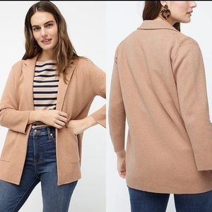 Jcrew sweater blazer